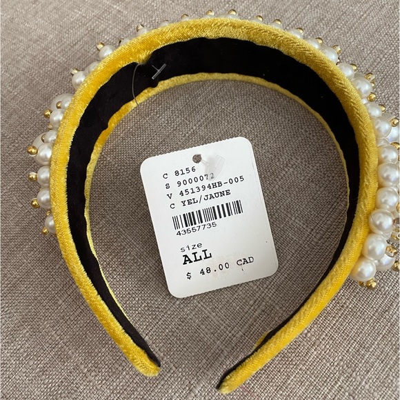 COPY - Free People Velvet Pearl Headband. Brand new - Picture 7 of 9